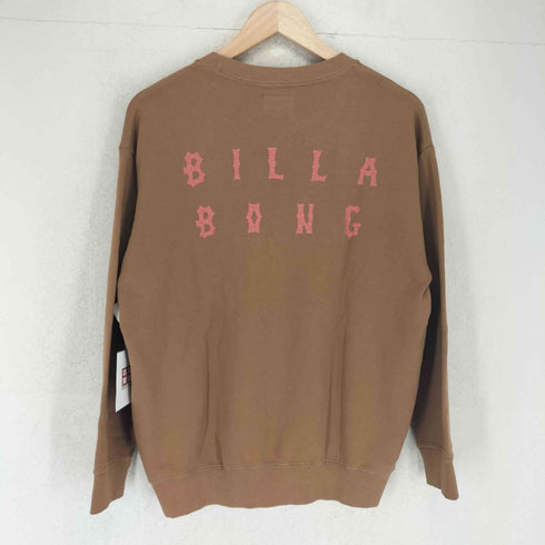 ビラボン BILLABONG ロゴプリントクルーネックスウェット メンズ JPN:S