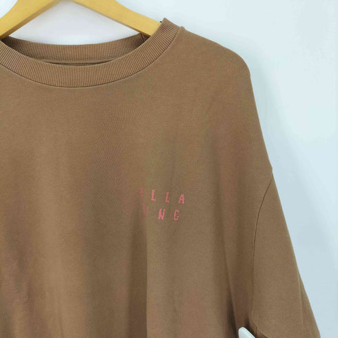 ビラボン BILLABONG ロゴプリントクルーネックスウェット メンズ JPN:L