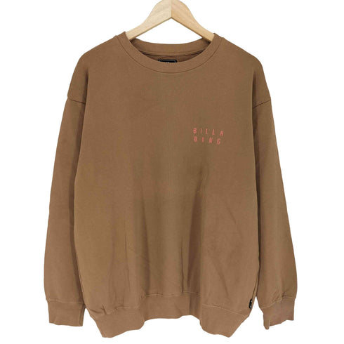 ビラボン BILLABONG ロゴプリントクルーネックスウェット メンズ JPN:S