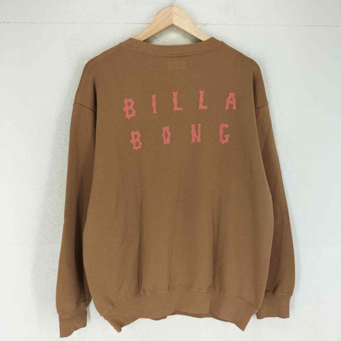 ビラボン BILLABONG ロゴプリントクルーネックスウェット メンズ JPN:S