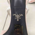 プラダ PRADA レザー ポインテッドトゥ バックストラップ パンプス レディース 36 1/2
