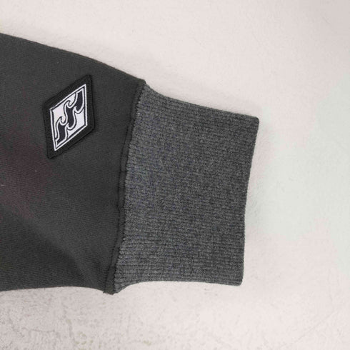 ビラボン BILLABONG ツートーン ロゴ刺繍クルーネックスウェット メンズ JPN:S