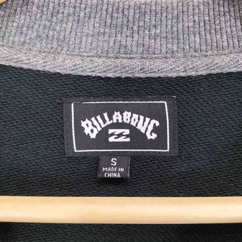 ビラボン BILLABONG ツートーン ロゴ刺繍クルーネックスウェット メンズ JPN:S