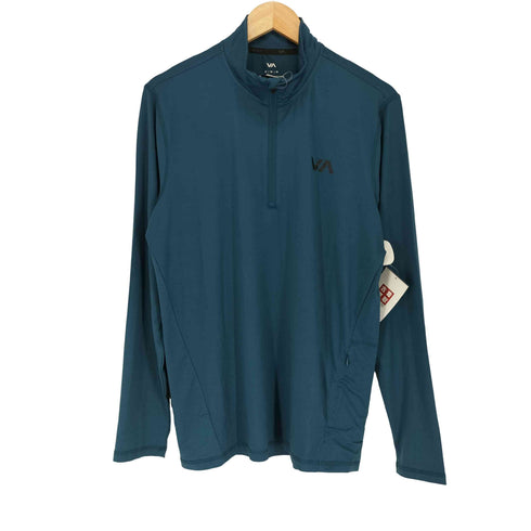 ルーカ RVCA Sport Vent Long Sleeve Half Zip ロングスリーブ ハーフジップ プルオーバー メンズ JPN:M