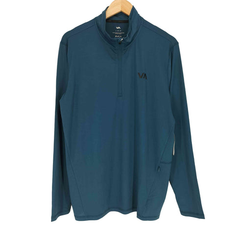 ルーカ RVCA Sport Vent Long Sleeve Half Zip ロングスリーブ ハーフジップ プルオーバー メンズ JPN:L