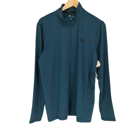 ルーカ RVCA Sport Vent Long Sleeve Half Zip ロングスリーブ ハーフジップ プルオーバー メンズ JPN:S
