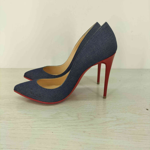 クリスチャンルブタン CHRISTIAN LOUBOUTIN So Kate デニム パンプス レディース 36 1/2