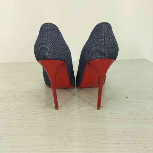 クリスチャンルブタン CHRISTIAN LOUBOUTIN So Kate デニム パンプス レディース 36 1/2