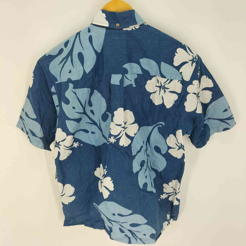 カハラ KAHALA 花柄 プルオーバー S/S ボタンダウン アロハ シャツ メンズ JPN:S