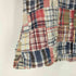 ブルックスブラザーズ BROOKS BROTHERS ボタンダウン パッチワーク チェック柄 S/S シャツ メンズ import:L