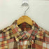 ブルックスブラザーズ BROOKS BROTHERS TRADITIONAL FIT トラディショナルフィット ボタンダウン パッチワーク チェック柄 S/S シャツ メンズ import:M