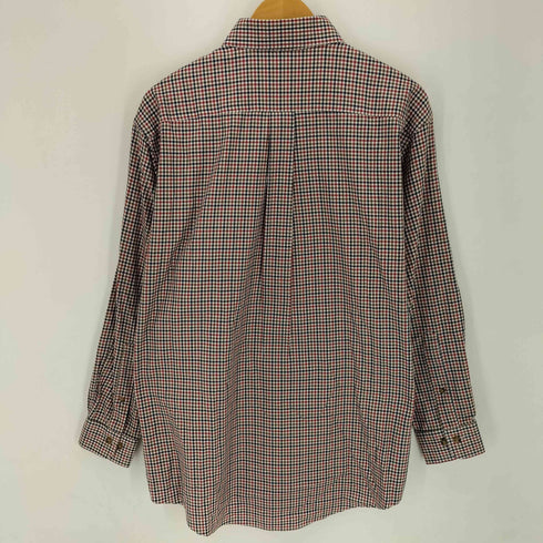 ブルックスブラザーズ BROOKS BROTHERS REGULAR FIT NON-IRON レギュラーフィット ノンアイロン ボタンダウン チェック柄 L/S シャツ メンズ import:M