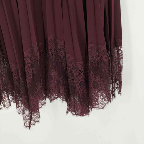 アメリ AMERI UNDRESSED LACE SANDWICH SKIRT / レース サンドウィッチ ロングスカート レディース JPN:S