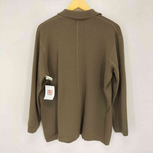 アランドロン ALAIN DELON ベルギー製 ニットテーラードジャケット メンズ JPN:1