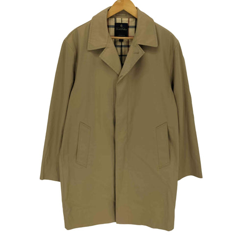 ブルックスブラザーズ BROOKS BROTHERS 裏地チェック 比翼 ステンカラー コート メンズ import:M