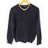 ジェイクルー J.CREW 00s Vネック コットンロールネックニット メンズ import:M