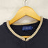 ジェイクルー J.CREW 00s Vネック コットンロールネックニット メンズ import:M