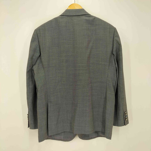 ランバンコレクション LANVIN COLLECTION ウール モヘア シルク 背抜き 2B テーラード ジャケット メンズ T46