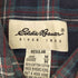 エディーバウアー Eddie Bauer 90-00S 白タグ ボタンダウンシャツ ライトネル 方ポケ メンズ import:S