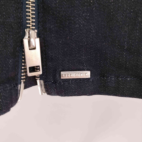 ディーゼル DIESEL ストレッチデニム ジップドレス レディース