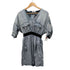 ディーゼル DIESEL デニムチュニックワンピース ウエストゴム レディース import:XS