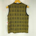 ステューシー Stussy Lola Plaid Zip Front Tank 千鳥格子 ロゴワッペン付き ベスト メンズ import:S