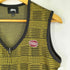 ステューシー Stussy Lola Plaid Zip Front Tank 千鳥格子 ロゴワッペン付き ベスト メンズ import:S