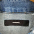 ディーゼル DIESEL スナップ ベルテッド カットオフ デニムシャツワンピ レディース import:XS