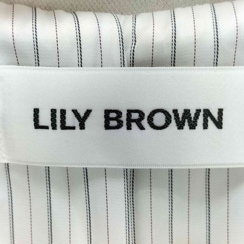 リリーブラウン Lily Brown TUMUGITO チェスターコート レディース 0