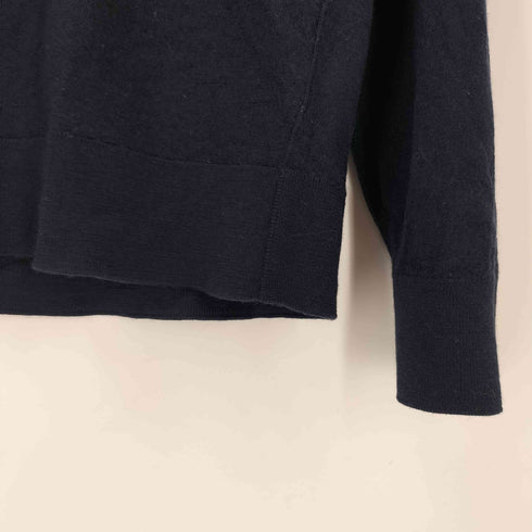 コス COS SLIM ハーフジップ ウール ニット メンズ import:XL