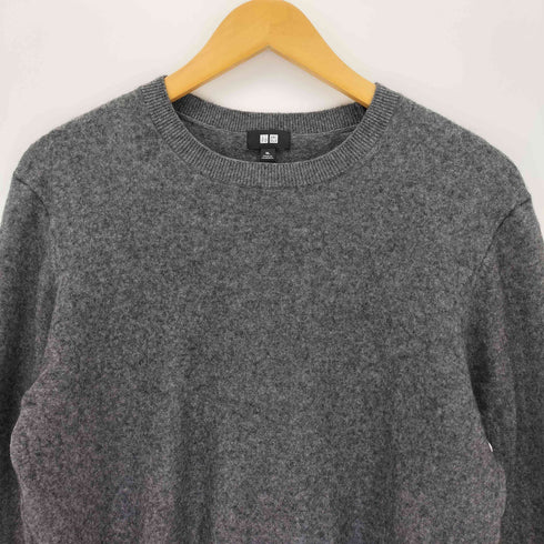 ユニクロ UNIQLO 24aw カシミヤクルーネックセーター メンズ import:XL
