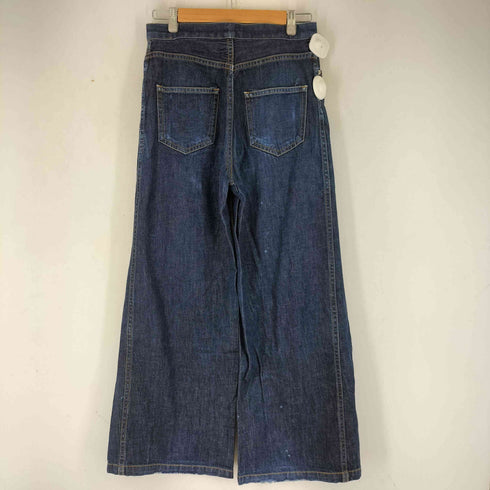 ジョンローレンスサリバン JOHN LAWRENCE SULLIVAN Riged Denim フロントタックワイドデニムパンツ レディース