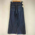 ジョンローレンスサリバン JOHN LAWRENCE SULLIVAN Riged Denim フロントタックワイドデニムパンツ レディース