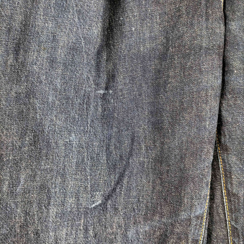 ジョンローレンスサリバン JOHN LAWRENCE SULLIVAN Riged Denim フロントタックワイドデニムパンツ レディース