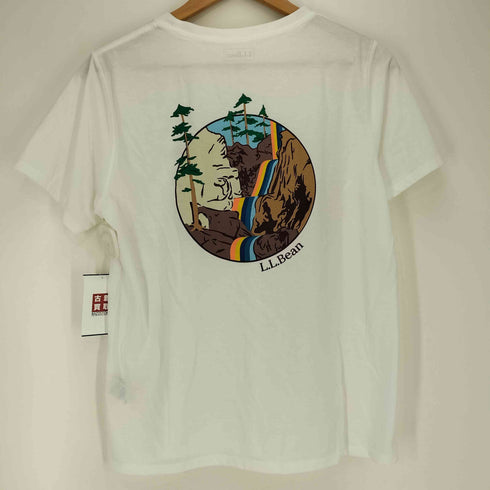 エルエルビーン L.L.Bean Rainbow Falls 両面プリント クルーネックTシャツ レディース L-REG