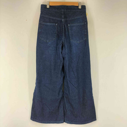 ジョンローレンスサリバン JOHN LAWRENCE SULLIVAN RIGID / WASHED DENIM WIDE PANTS リジッドデニム レディース JPN:M