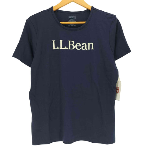 エルエルビーン L.L.Bean ピマ・コットン・クルーネック・グラフィック・ティ 米国フィット・レギュラー レディース L-REG