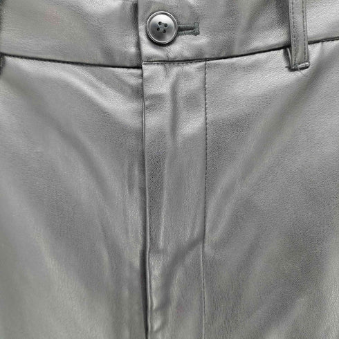 ハレ HARE シンセティックレザーバギーワイドパンツ メンズ JPN:M