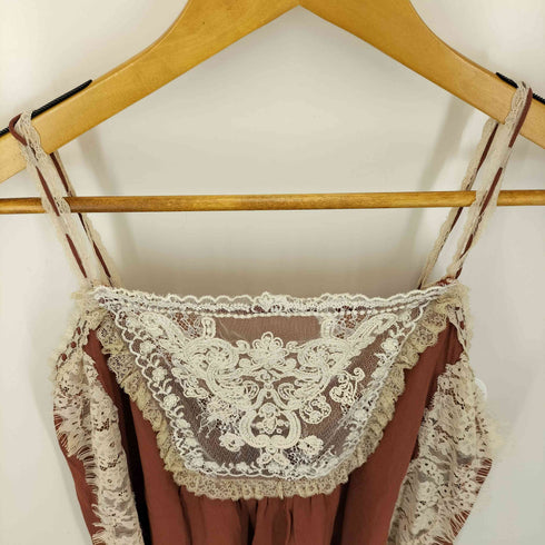 ザラ ZARA レースストラップ ZWコレクションワンピース レディース import:S