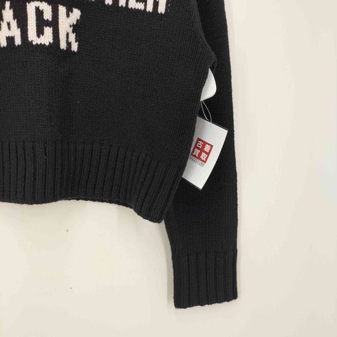 ビームスボーイ BEAMS BOY ボーイ ロゴ ジャカード クルー ニット レディース