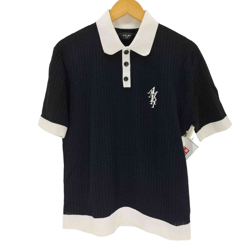アミリ AMIRI Waffle stitch Polo ワッフル ステッチ ポロ メンズ UK 40