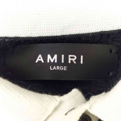 アミリ AMIRI Waffle stitch Polo ワッフル ステッチ ポロ メンズ UK 40