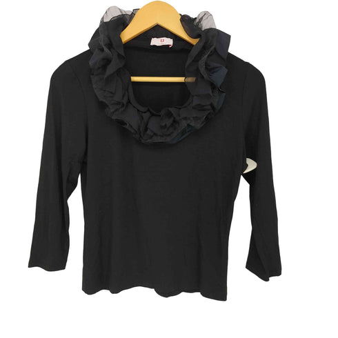 ウンガロ ungaro U by ungaro レーヨン 襟デザインカットソー レディース JPN:L