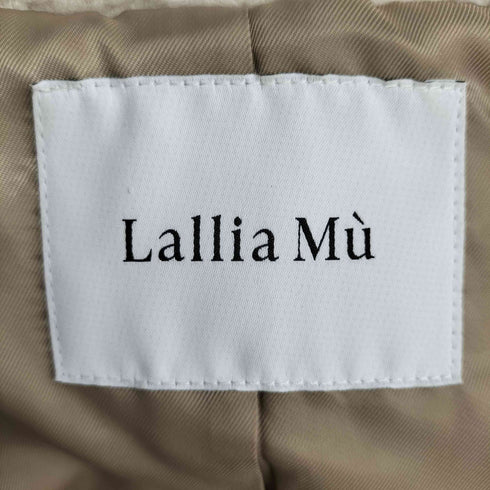 LALLIA MU スエードドッキングボアコート レディース JPN:38