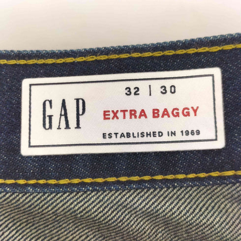 ギャップ Gap EXTRA BAGGY インディゴ バギーデニムパンツ メンズ US:32-33