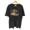 10YEARS アーティスト バベル プリント フェード加工 クルーネック 半袖 Tシャツ メンズ XL