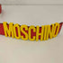 モスキーノ MOSCHINO イタリア製 ロゴデザインベルト メンズ 42
