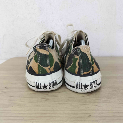 コンバース CONVERSE 80-90S USA製 ALL STAR オールスター 83カモ カモ柄 ローカット スニーカー メンズ 8 1/2