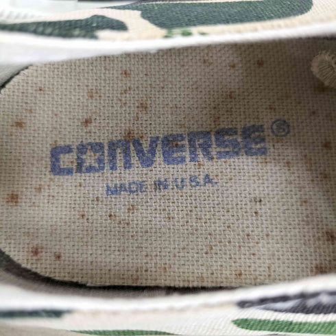 コンバース CONVERSE 80-90S USA製 ALL STAR オールスター 83カモ カモ柄 ローカット スニーカー メンズ 8 1/2