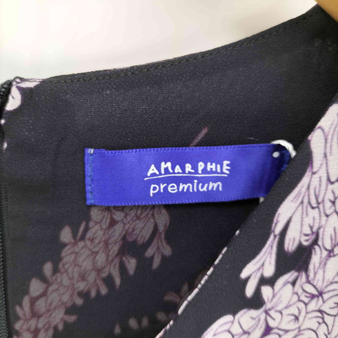 amarphie premium 花柄 ワンピース レディース JPN:M
